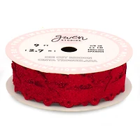 Gwen Studios 7/8" x 3yd. Die Cut Christmas Car Ribbon