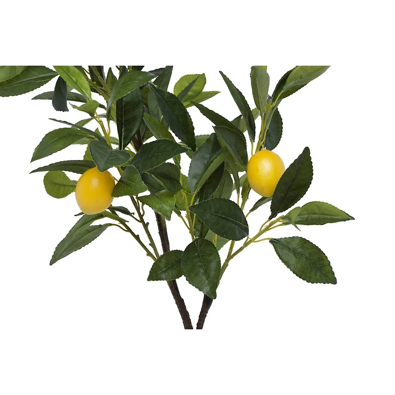 Hello Honey® 2ft. Faux Lemon Tree in Cement Pot