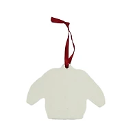 4" DIY Ceramic Sweater Ornament by Make Market®
