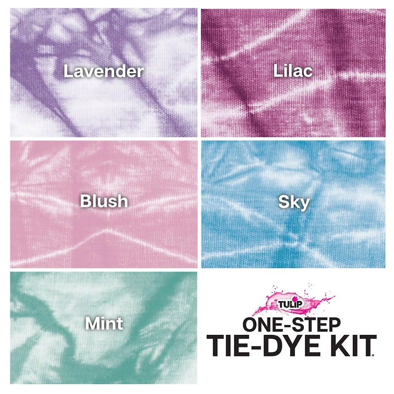 Tulip® Pretty Pastels One-Step Tie-Dye Kit