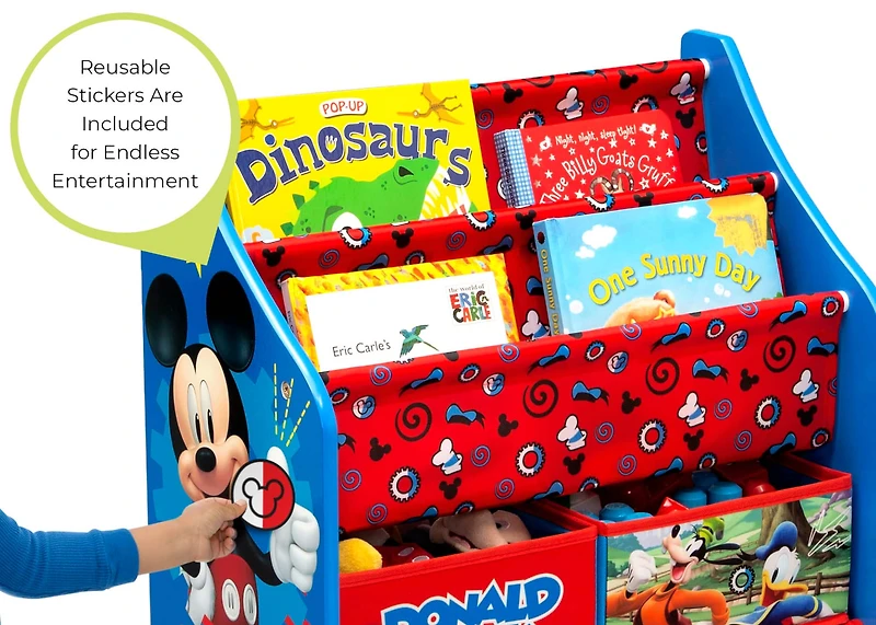 Disney® Mickey Mouse Toy & Book Organizer