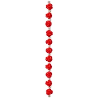 12 Pack: Red Quartzite Rose Beads, 8mm by Bead Landing™