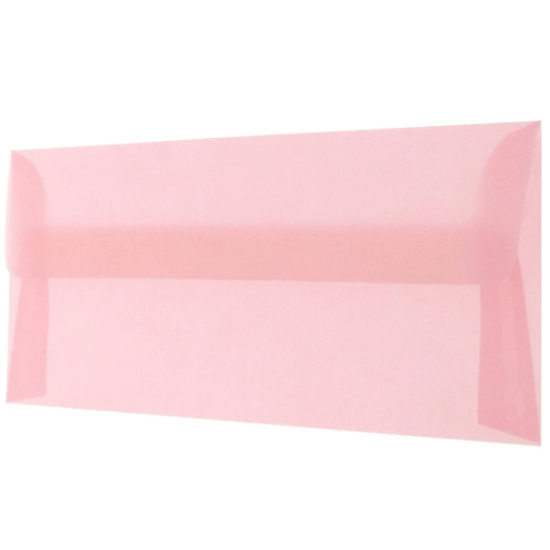 JAM Paper #10 Business Translucent Vellum Envelopes