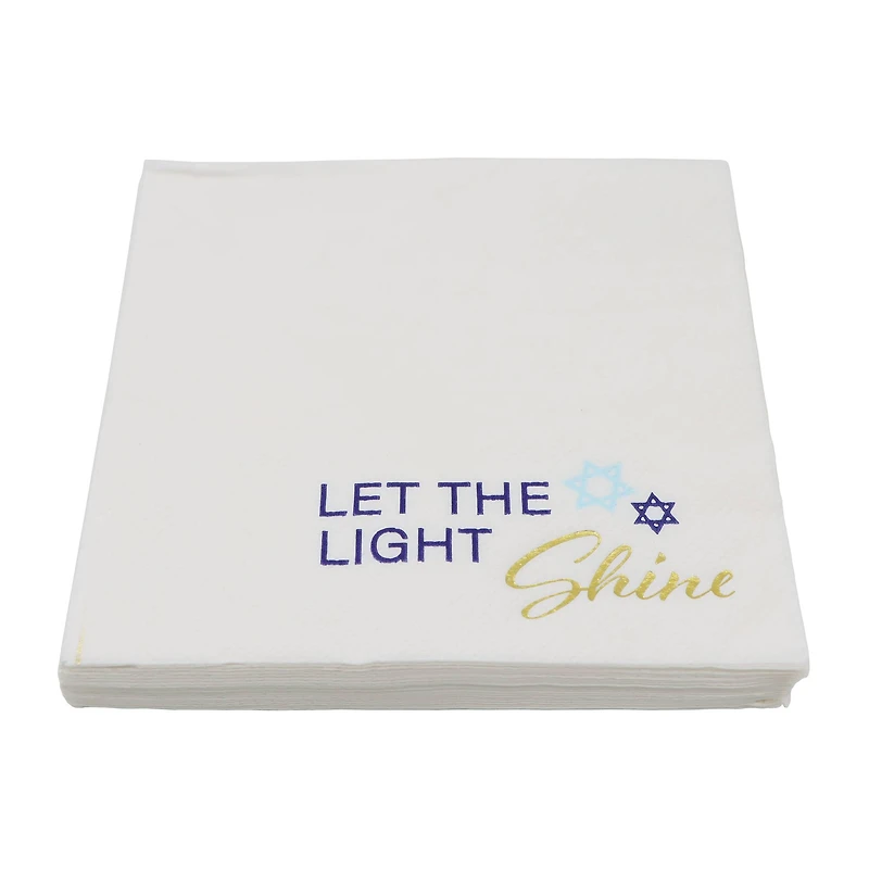 Let the Light Shine Beverage Napkins, 20ct. by Ashland®