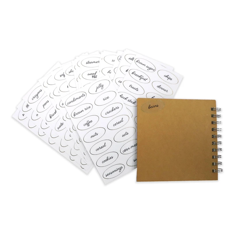 Clear Oval Household Label Stickers by Recollections™