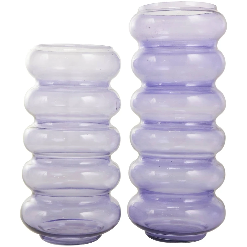 Glass Bubble Vase Set