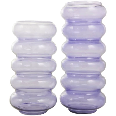 Glass Bubble Vase Set