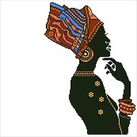 Diamond Dotz® African Elegance Diamond Painting Kit