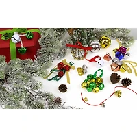 Essentials by Leisure Arts 1.38" Traditional Christmas Jingle Bells, 8ct.
