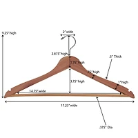 Household Essentials Cedar Coat Hanger Set
