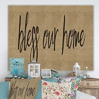 Designart - Bless our Home