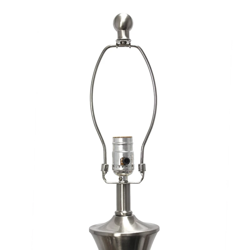 Lalia Home Vienna Brushed Nickel Lamp Set
