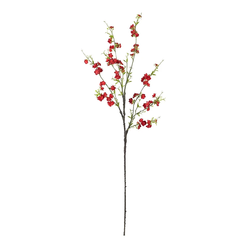 Red Cherry Blossom Spray, 6ct.