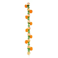 Orange Pumpkin Lampwork Glass Bead Mix by Bead Landing™
