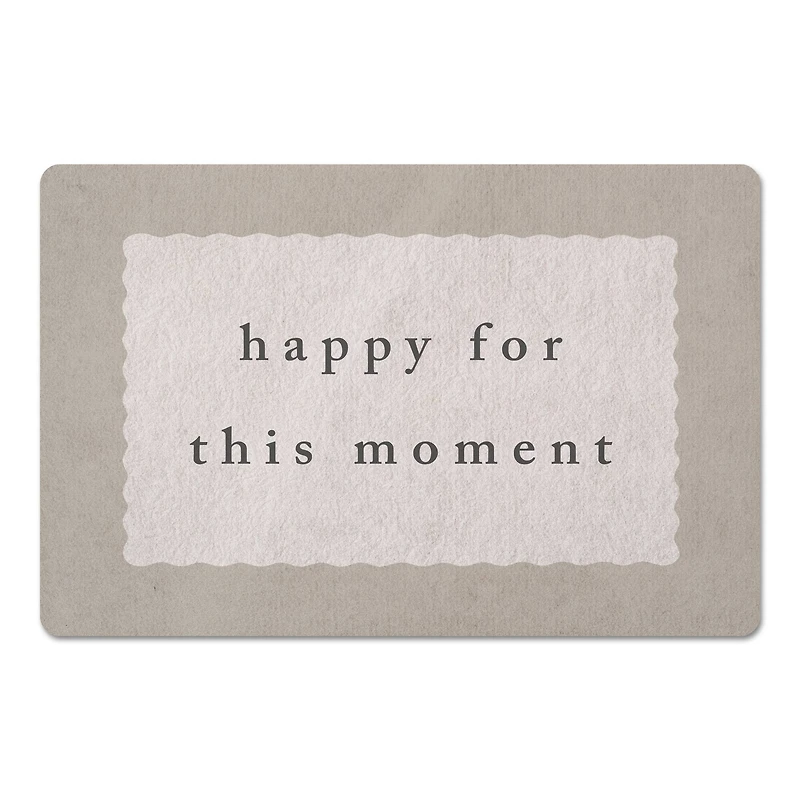 18" x 27" Happy for This Moment Floor Mat