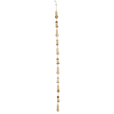 Hello Honey® 72" Mango Wood Bead Garland