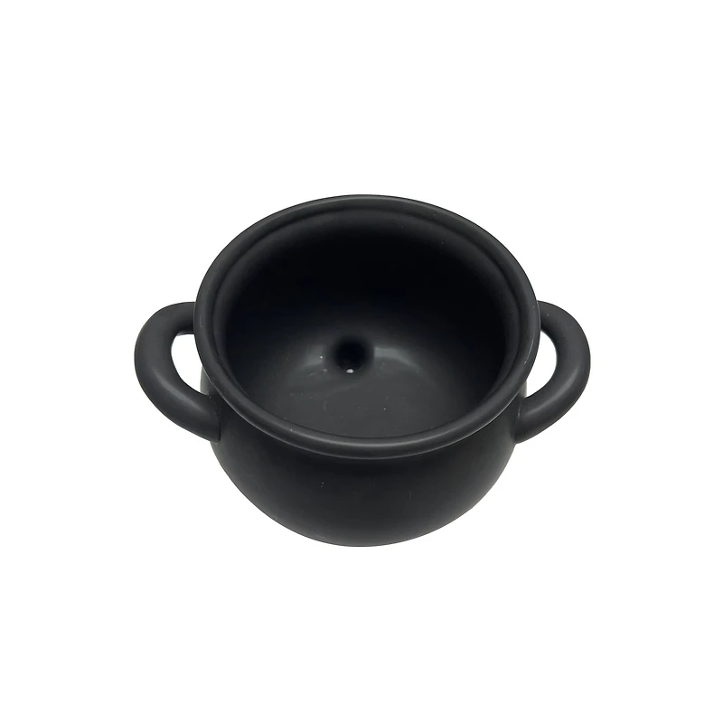 Black Ceramic Cauldron by Ashland