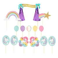 Unicorn Cake Topper Set by Celebrate It™