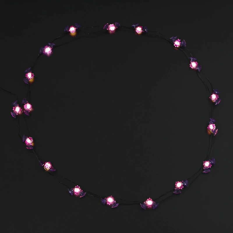 18ct. Warm White LED Purple Bat Icon String Lights by Ashland®