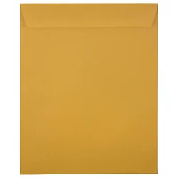 JAM Paper 11.5" x 14.5" Brown Kraft Open End Catalog Manila Envelopes