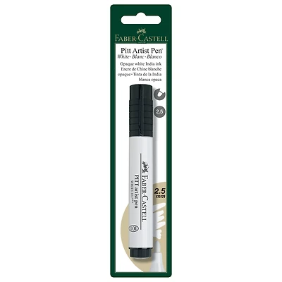 Faber-Castell® PITT® 2.5mm White Artist Pen