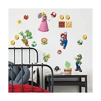 RoomMates Super Mario Brothers Peel & Stick Wall Decals