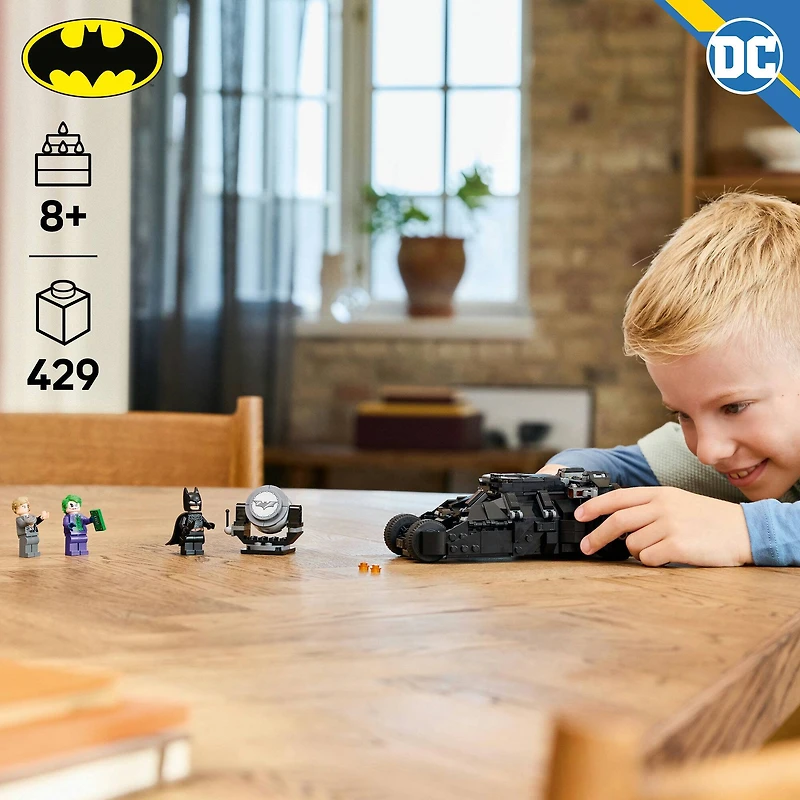 LEGO® DC Batman™: Batman Tumbler vs. Two-Face™ & The Joker™ Toy Car 76303