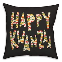 Happy Kwanzaa 2 Throw Pillow