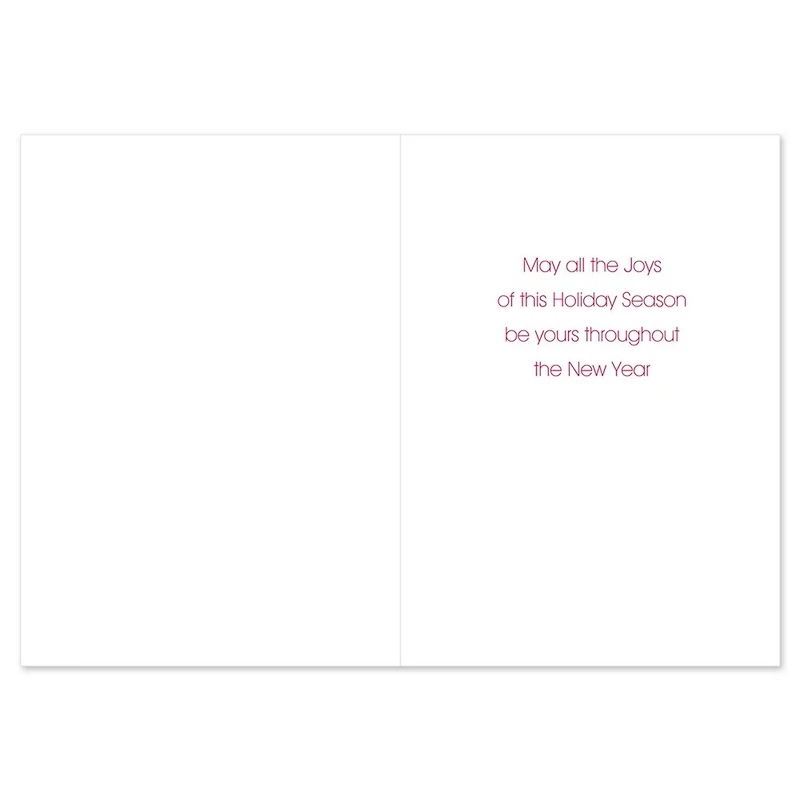 JAM Paper Palm Wishes Christmas Cards Set, 18ct.