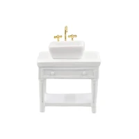 Miniature White Bathroom Sink by Make Market®