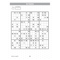 Dover Publications Creative Brain Games Extreme Sudoku Book