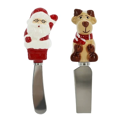 Reindeer & Santa Spreader Set by Ashland®