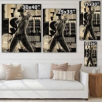 Designart - Monochrome Cyborg Body II