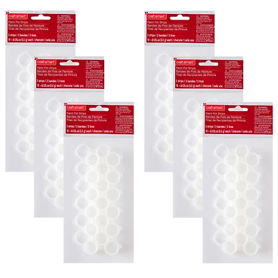 6 Packs: 3 ct. (18 total) Paint Pot Strips by Craft Smart®