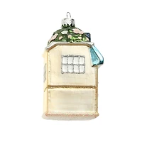 3.75" Village Cafe Glass Ornament by Ashland®