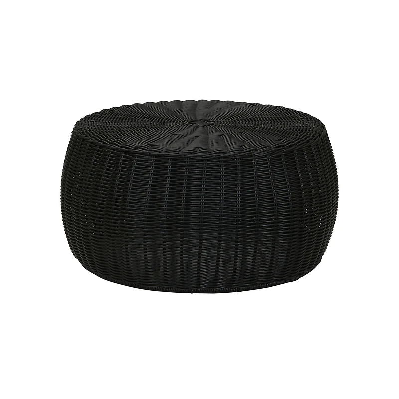 Household Essentials 9" Woven Storage Ottoman