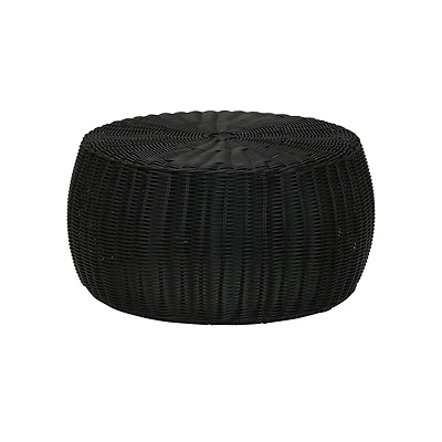 Household Essentials 9" Woven Storage Ottoman