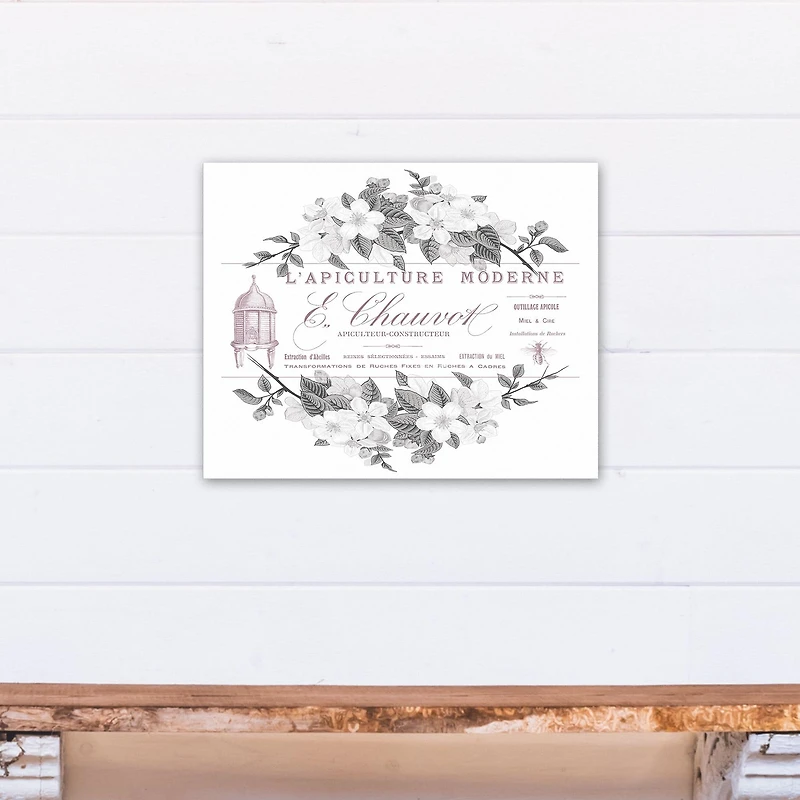 French Bee Keeper 16" x 20" Canvas Wall Art