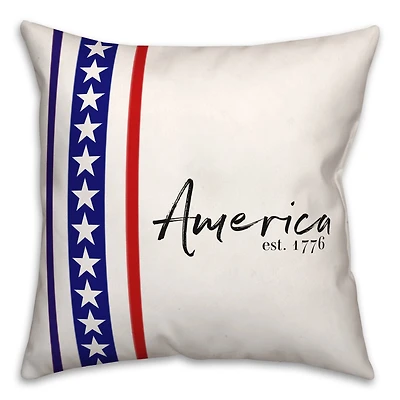 Established 1776 Throw Pillow