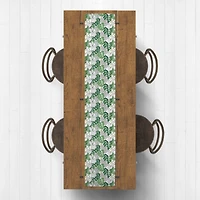Green Palms Outdoor Table Runner