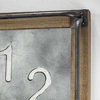 Old Town Clock 1862 Oversized Hanging Wall Clock 23"