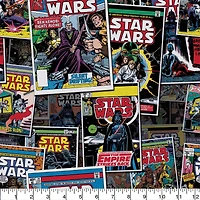 Camelot Fabrics Star Wars™ Comic Book Covers Cotton Fat Quarter Bundle