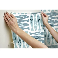 RoomMates Sardinia Peel & Stick Wallpaper