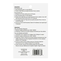Snowflake Iron-On & Adhesive Patches, 3ct. by Celebrate It™