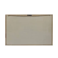 17" Gray Wood Rectangle Plaque by Make® Market