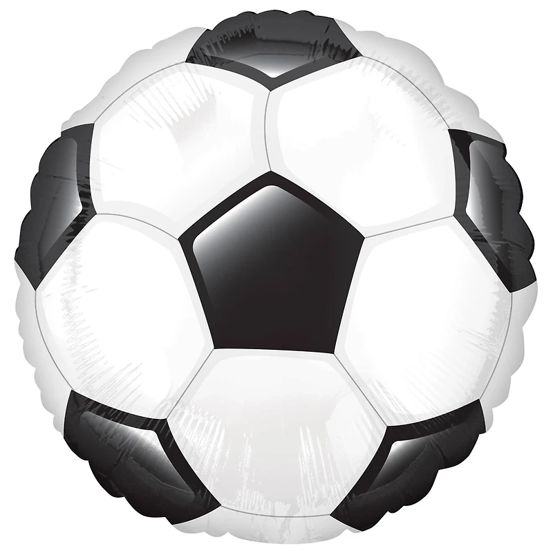 28" Soccer Ball Mylar Balloon