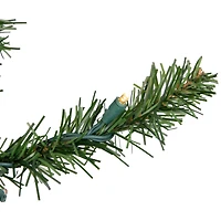 18" Pre-Lit Canadian Pine Artificial Christmas Tree, Clear LED Lights