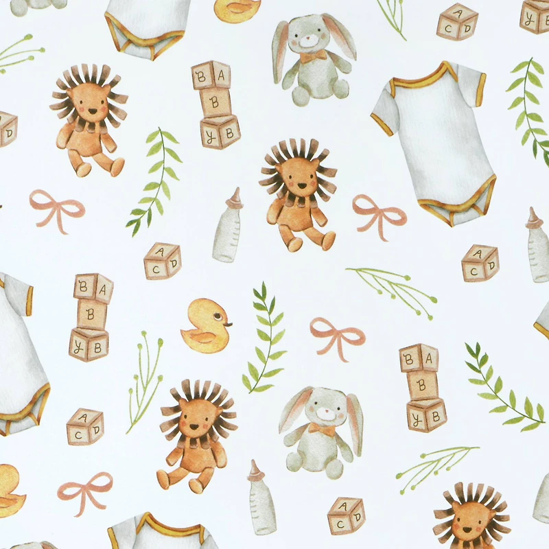 12" x 12" Cute Baby Print Cardstock Paper by Recollections™