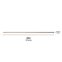 36" Natural Pre-Drilled Wood Dowel by Loops & Threads®