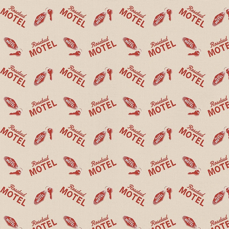 Schitt's Creek Café Motel & Keys Precut Cotton Fabric